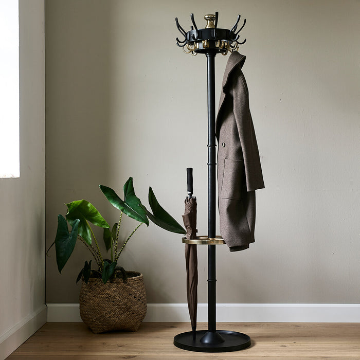 Rivièra Maison Staande Kapstok New York 195cm - Black - ThatLyfeStyle