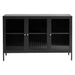 Nest of Nora Dressoir Leni met glazen deuren - metaal - zwart