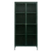 Nest of Nora Vitrinekast Leni met glazen deuren - metaal groen