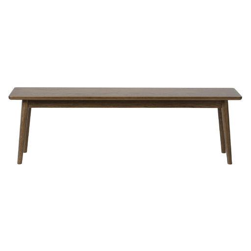 Nest of Nora Eetkamerbank Enli - Massief eiken 150 cm - Smoked oak - Bruin