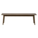 Nest of Nora Eetkamerbank Enli - Massief eiken 150 cm - Smoked oak - Bruin