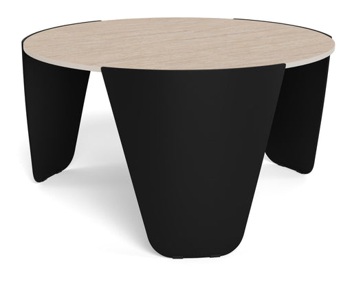 Bendt Ronde Salontafel Jahan Keramiek, 80cm - Beige - ThatLyfeStyle