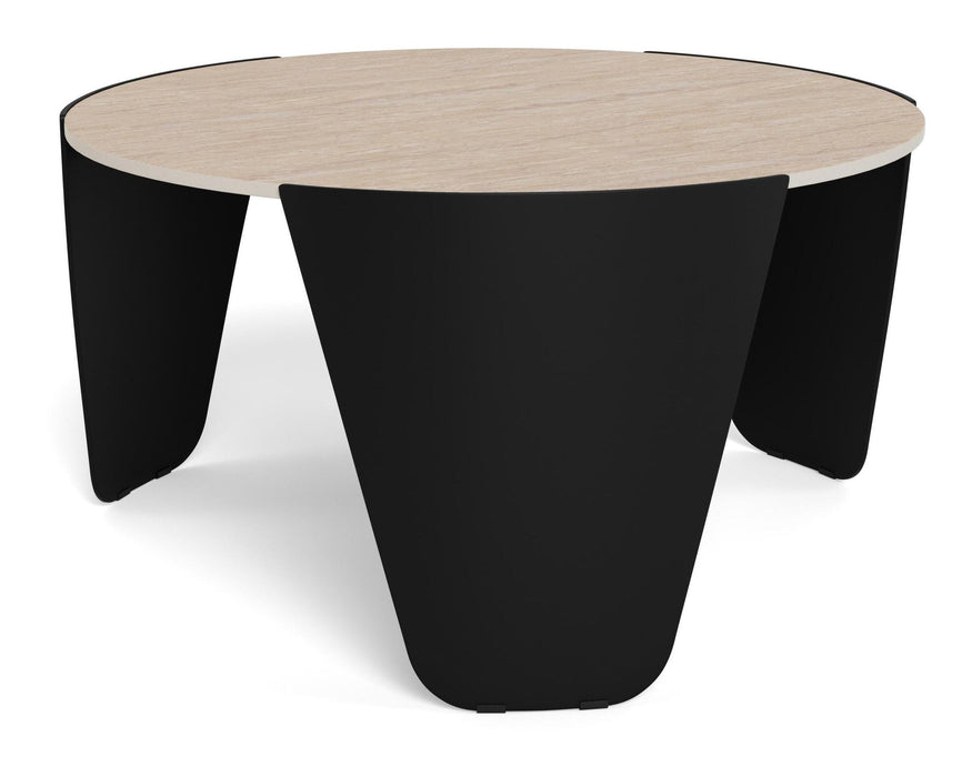 Bendt Ronde Salontafel Jahan Keramiek, 80cm - Beige - ThatLyfeStyle