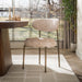 LifestyleFurn Eetkamerstoel Lawson Monti stof - Zand/Bruin