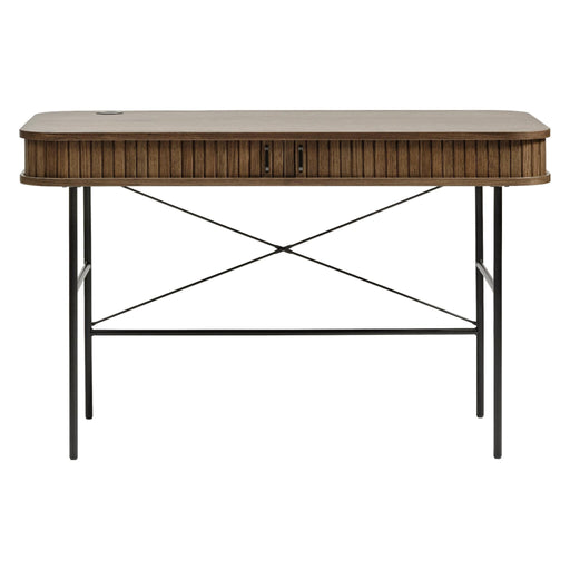 Nest of Nora Bureau Nova - Met lade en kabeldoorvoer 120x60 cm - Eikenfineer - Bruin