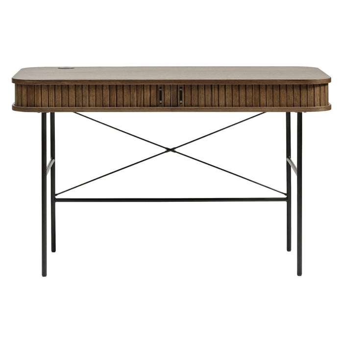 Nest of Nora Bureau Nova - Met lade en kabeldoorvoer 120x60 cm - Eikenfineer - Bruin