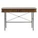 Nest of Nora Bureau Nova - Met lade en kabeldoorvoer 120x60 cm - Eikenfineer - Bruin
