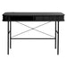 Nest of Nora Bureau Nova - Met lade en kabeldoorvoer 120x60 cm - Eikenfineer - Zwart