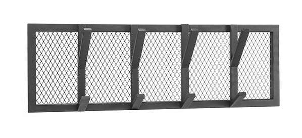 LABEL51 Kapstok Gruff, Metaal, 70 x 22 x 9cm - Zwart