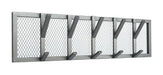 LABEL51 Kapstok Gruff, Metaal, 80 x 22 x 9cm - Burned Steel - ThatLyfeStyle