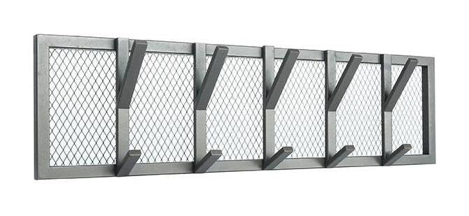 LABEL51 Kapstok Gruff, Metaal, 80 x 22 x 9cm - Burned Steel - ThatLyfeStyle