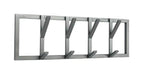 LABEL51 Kapstok Frame, Metaal, 70 x 22 x 9cm - Burned Steel