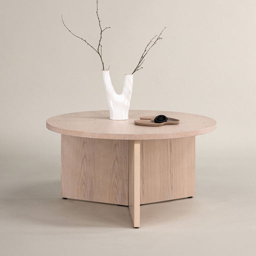 Nohr Ronde Salontafel Tammera MDF - Whitewash