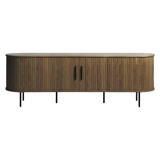 Nest of Nora Tv-meubel Nova - 180 cm breed - Met schuifdeuren - Eikenfineer - Bruin