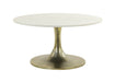 Light & Living Salontafel Rickerd, Marmer - Wit - Rond