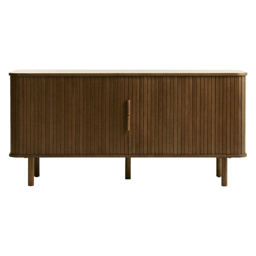 Nest of Nora Dressoir Tara - 160 cm breed met schuifdeuren - Eikenhout fineer - Bruin