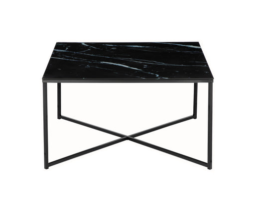 Artistiq Salontafel Chloè Marmerlook, 80cm - Vierkant