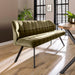 LifestyleFurn Eetkamerbank Thandie Velvet, 180cm - Groen