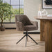 LifestyleFurn Draaibare Eetkamerstoel Lavonne Chenille - Taupe