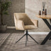 LifestyleFurn Draaibare Eetkamerstoel Lavonne Velvet - Champagne - ThatLyfeStyle