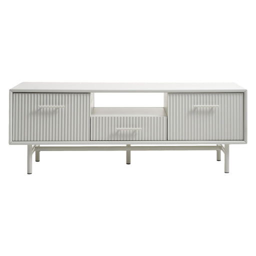Nest of Nora TV meubel Lona - 140 cm - Houten lowboard Scandinavisch met deuren en lade - Greige