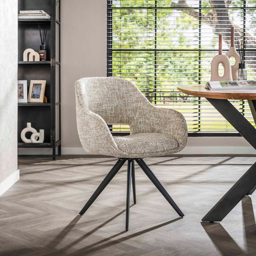 LifestyleFurn Draaibare Eetkamerstoel Deonte