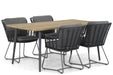 4 Seasons Outdoor Fabrice/Montana 180 cm dining tuinset 5-delig