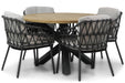 4 Seasons Calpi/Rockville 120 cm dining tuinset 5-delig