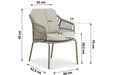 4 Seasons Outdoor Capalbio dining tuinstoel