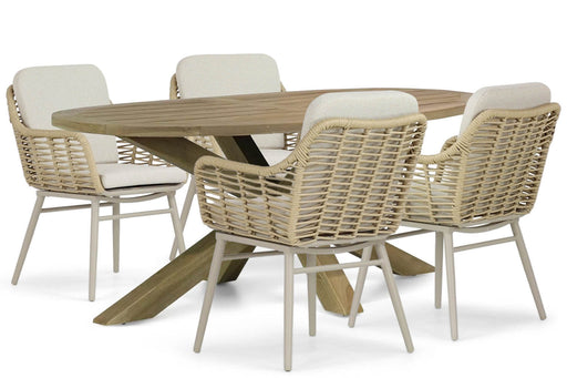 Coco Antoni/Boston 200 cm dining tuinset 5-delig