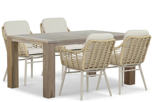 Coco Antoni/Brighton 165 cm dining tuinset 5-delig