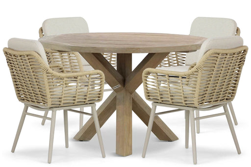 Coco Antoni/Sand City 120 cm dining tuinset 5-delig