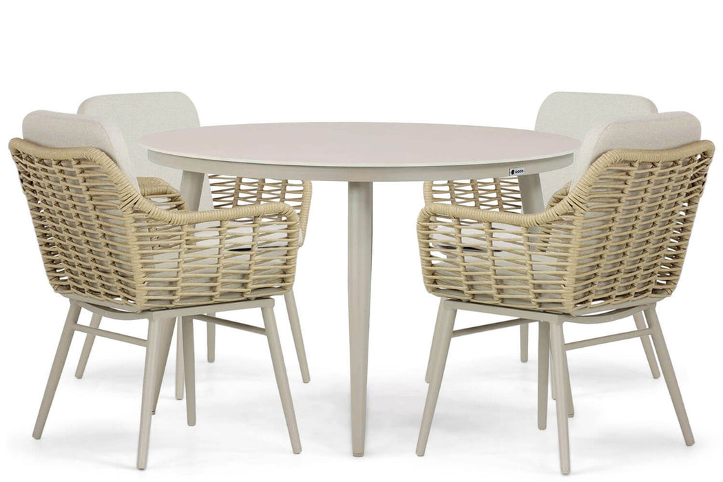 Coco Antoni/Vienna 120 cm dining tuinset 5-delig