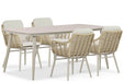 Coco Antoni/Vienna 180 cm dining tuinset 5-delig