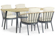 Apple Bee Condor/Montana 180 cm dining tuinset 5-delig