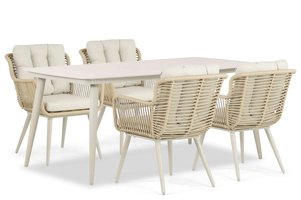 Coco Custa/Vienna 180 cm dining tuinset 5-delig - 22839