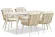 Coco Custa/Vienna 180 cm dining tuinset 5-delig - 22839