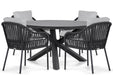 Coco Puerto/Livorno 125 cm dining tuinset 5-delig