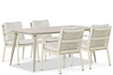 Coco Sevilla/Vienna 180 cm dining tuinset 5-delig