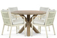 Coco Sevilla/Sand City 120 cm dining tuinset 5-delig