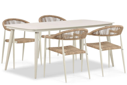 Lifestyle Granada/Vienna 180 cm dining tuinset 5-delig - 22825