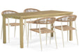 De Laan Granada/Weston 160 cm dining tuinset 5-delig - 24528