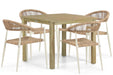 De Laan Granada/Weston 90 cm dining tuinset 5-delig - 24527