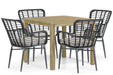 De Laan Toledo/Weston 90 cm dining tuinset 5-delig - 24545