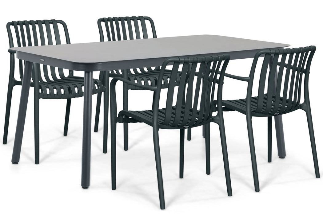 Domani Alba/Tavano 160x90 cm dining tuinset 5-delig - 26286
