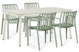 Domani Alba/Tavano 160x90 cm dining tuinset 5-delig - 26347