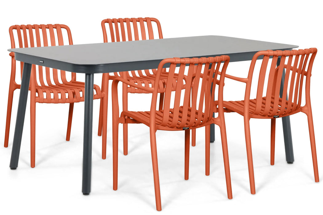 Domani Alba/Tavano 160x90 cm dining tuinset 5-delig - 26363