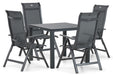 Hartman Alice/Mateo 90 cm dining tuinset 5-delig