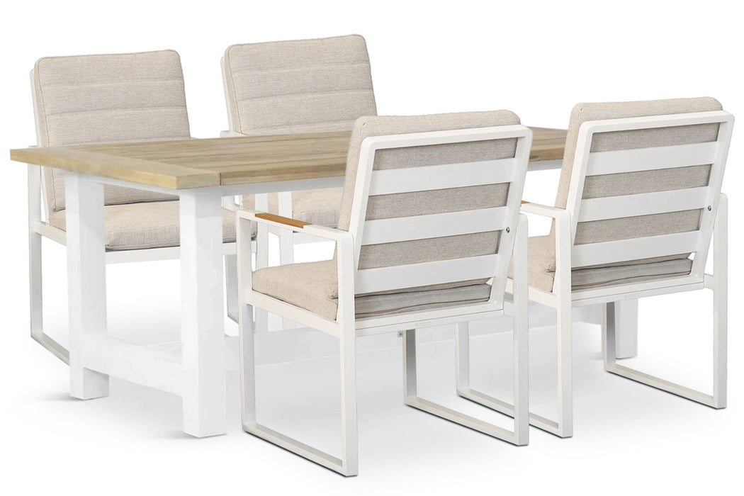 Lifestyle Alessio/Los Angeles 200x100 cm dining tuinset 5-delig
