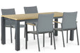 Lifestyle Brandon/Riviera 180 cm dining tuinset 5-delig - 22758